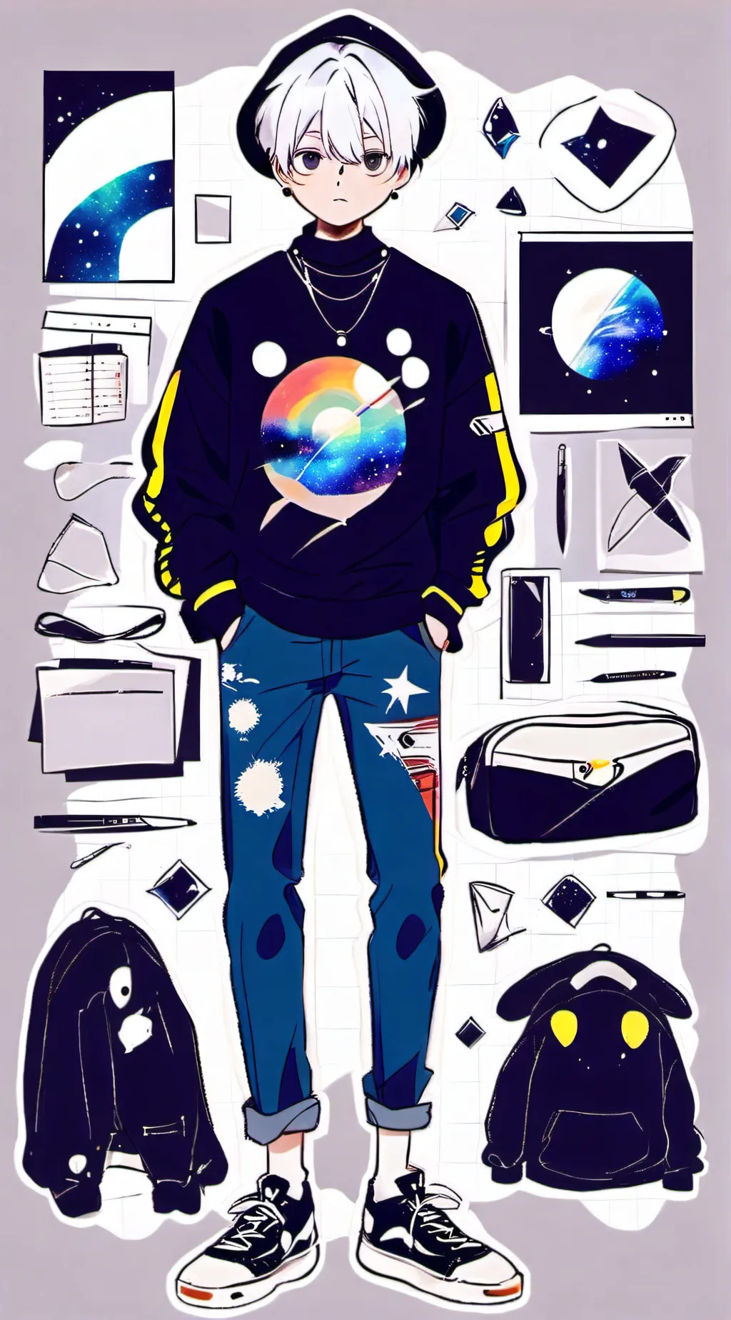 ai character: Speedy background