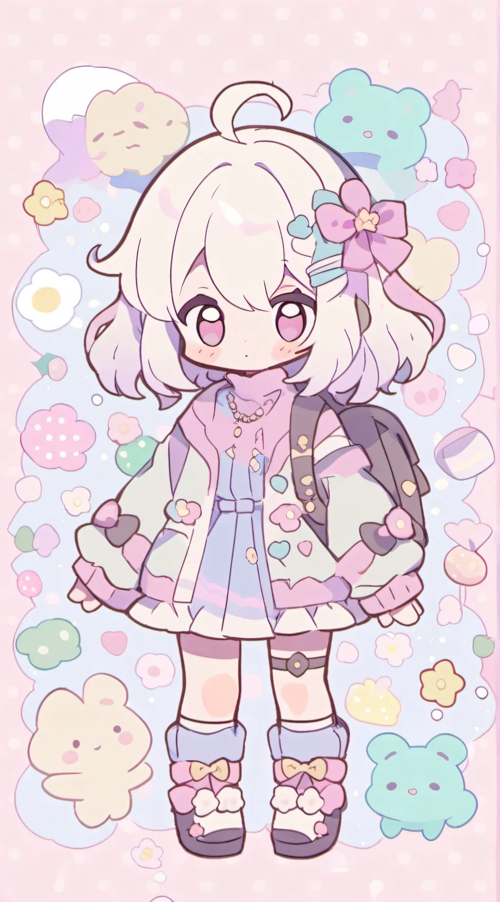 ai character: Bella background