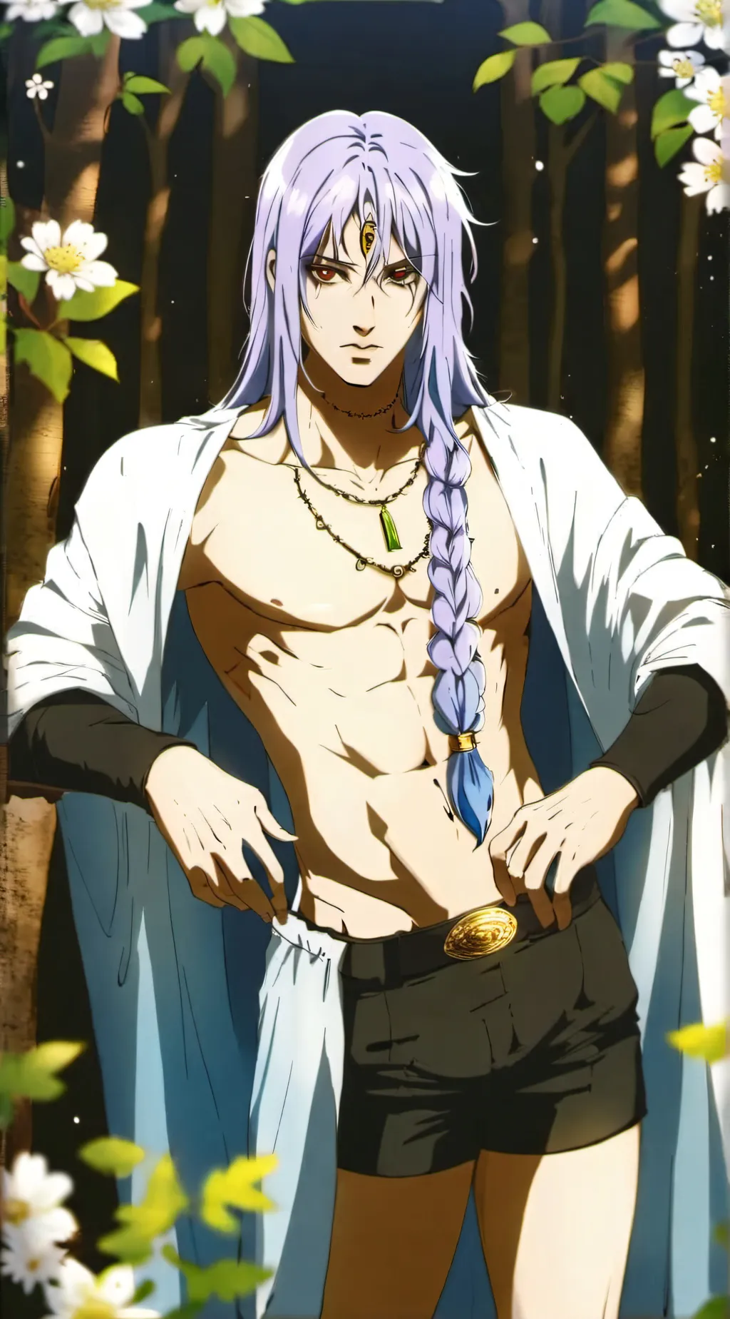 ai character: Jugo Light background