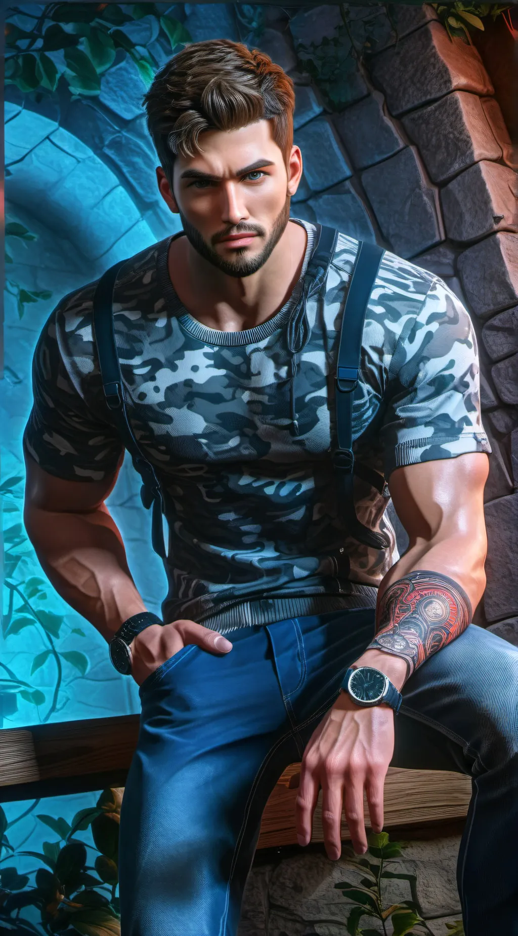 ai character: Logan Traymoore background