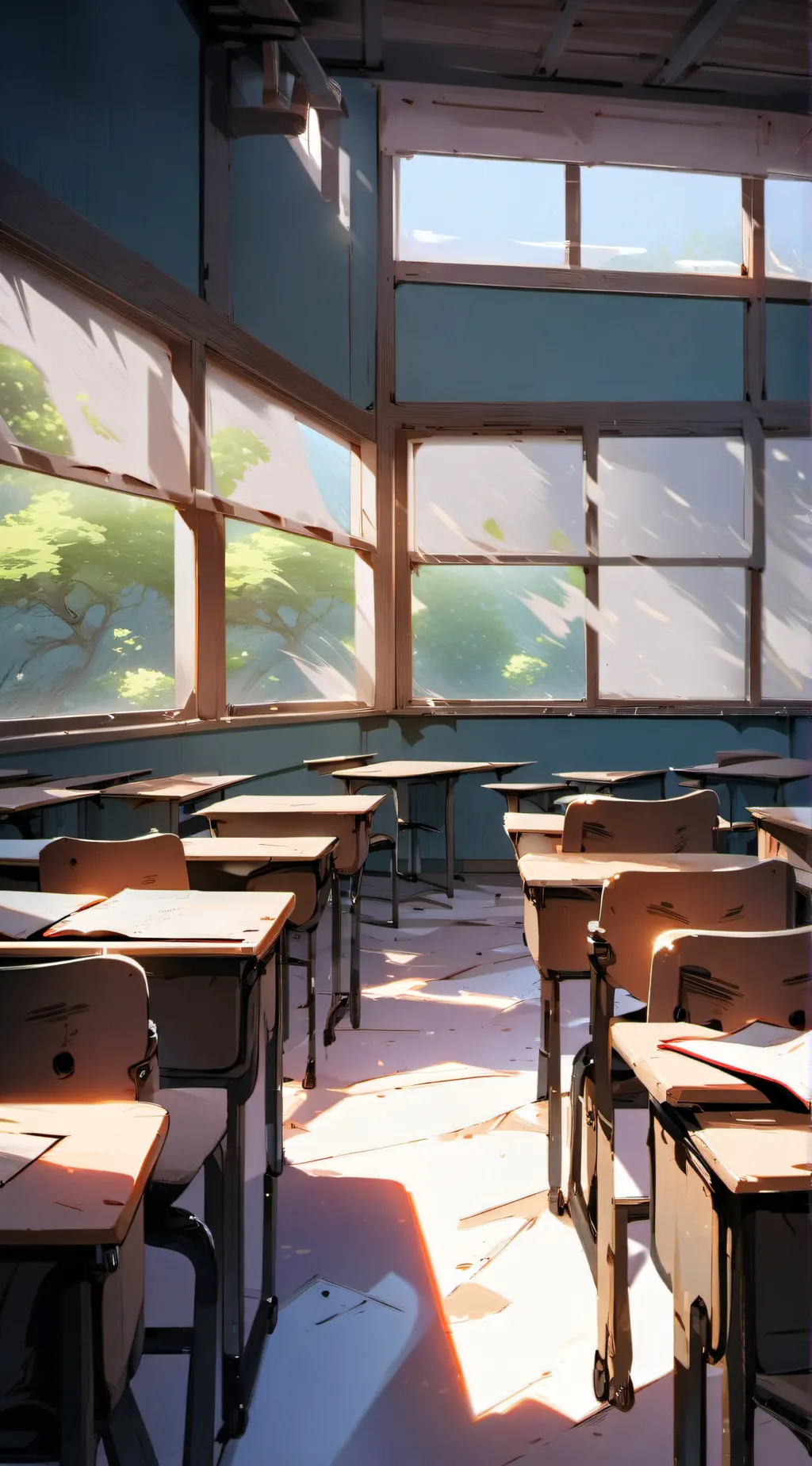 ai character: mha rehab  background