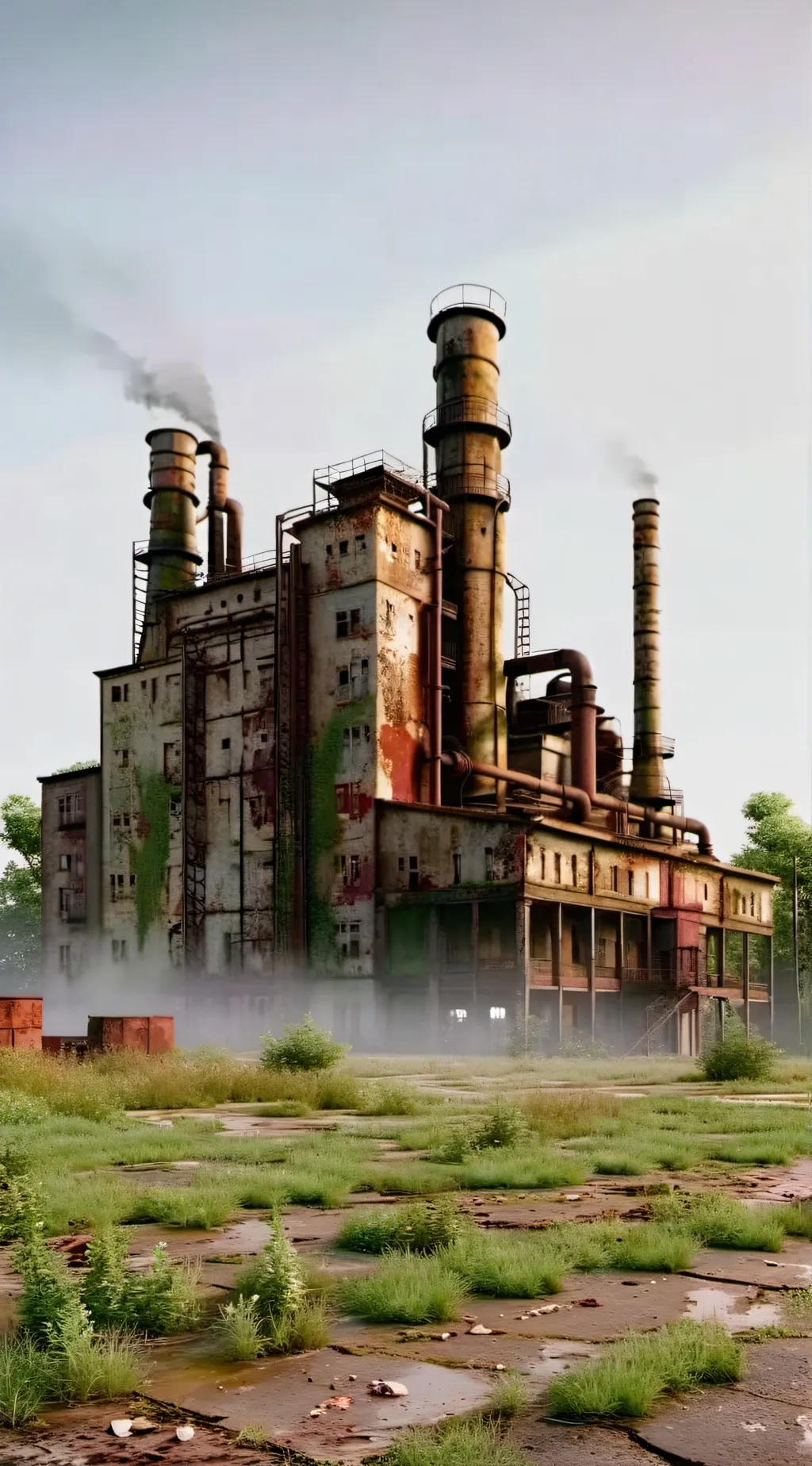 ai character: Poppy Playtime  background