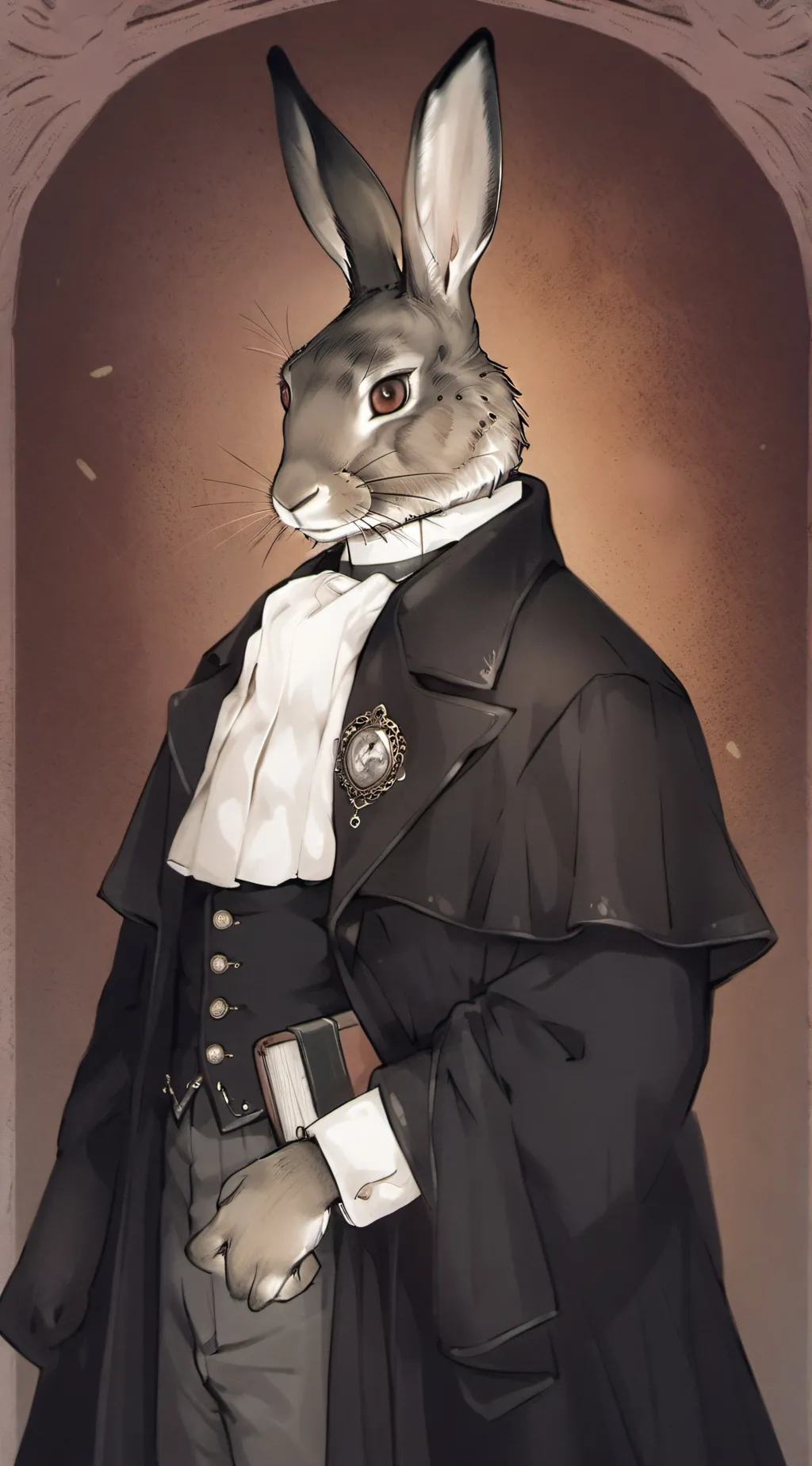 ai character: harpy hare  background