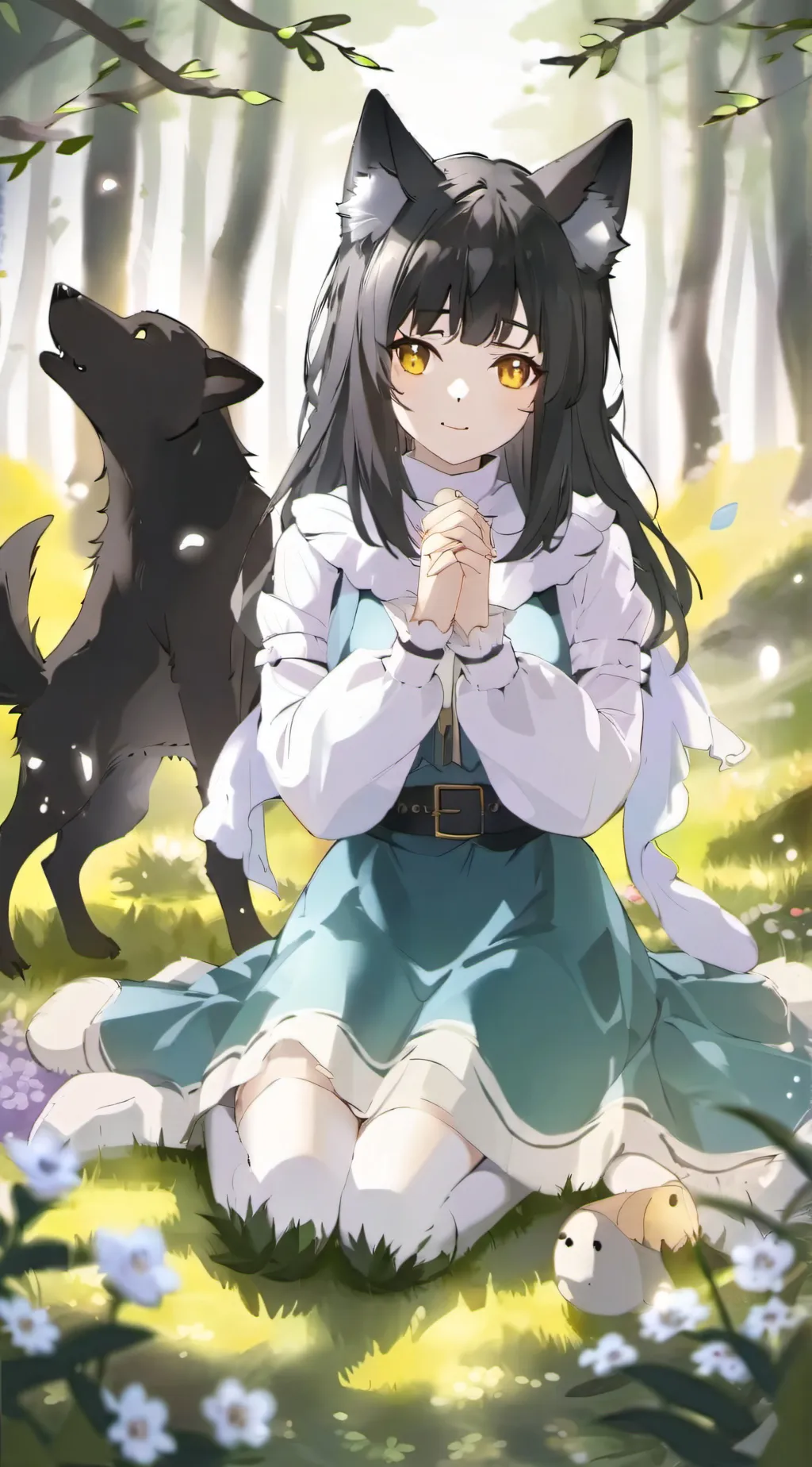 ai character: Norah background