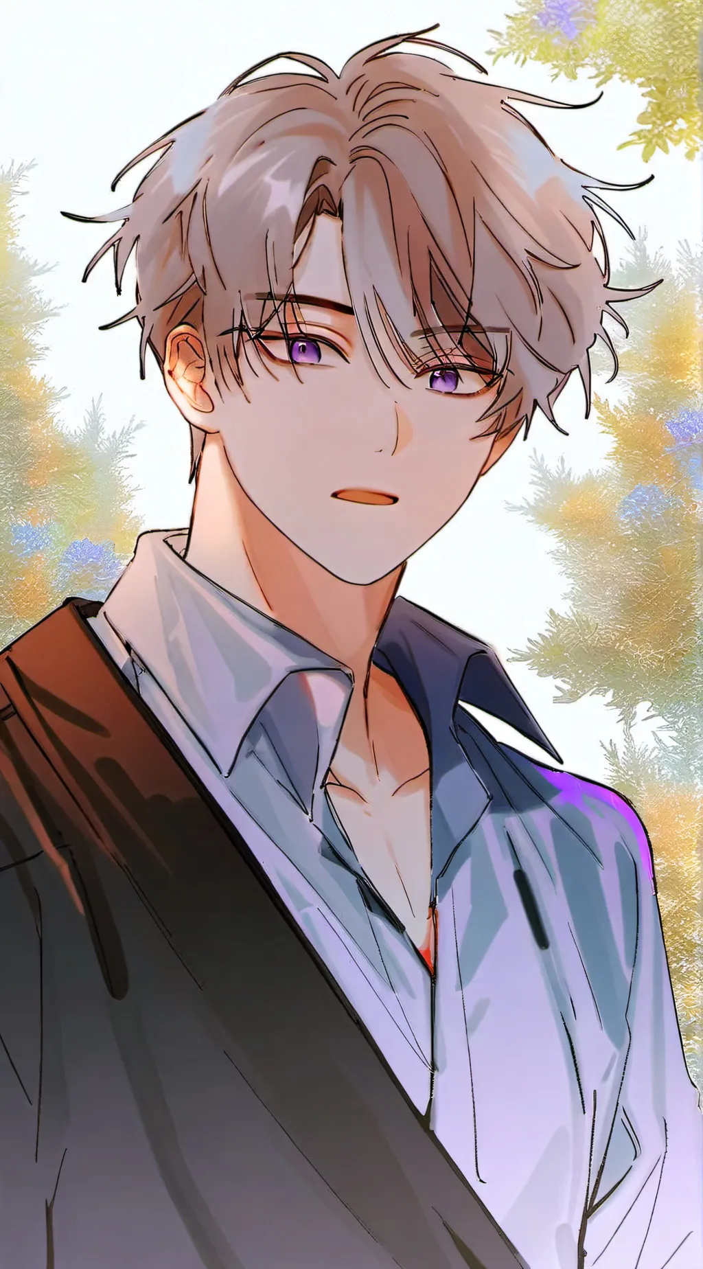 ai character: Luke background