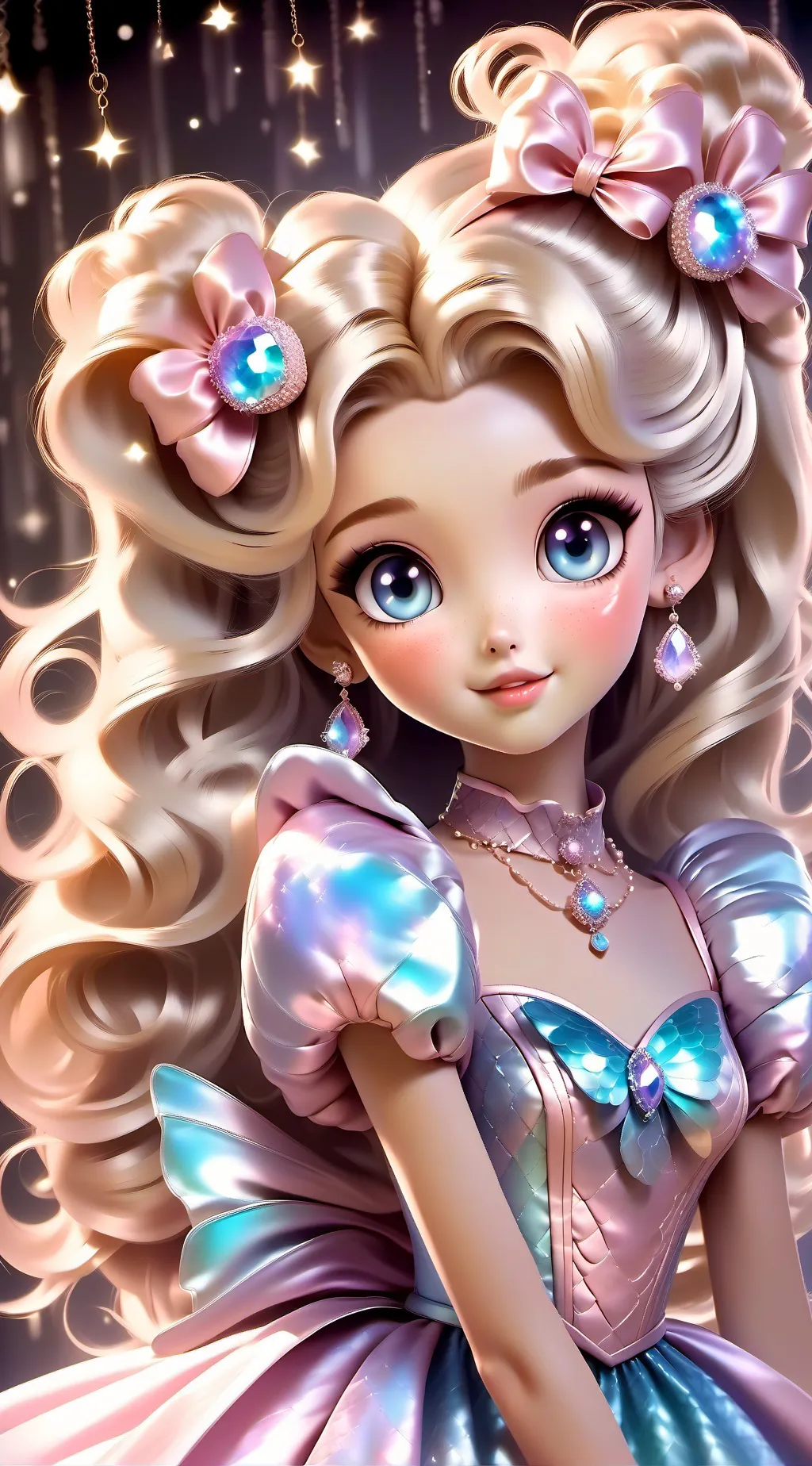 ai character: princess lilly background