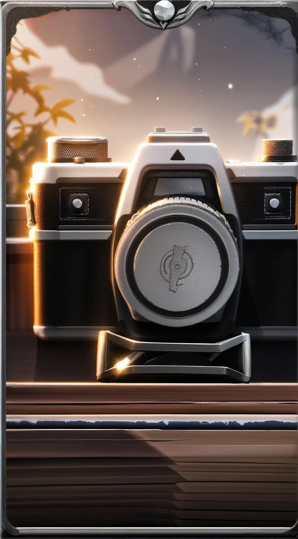 ai character: Welcome to a show background