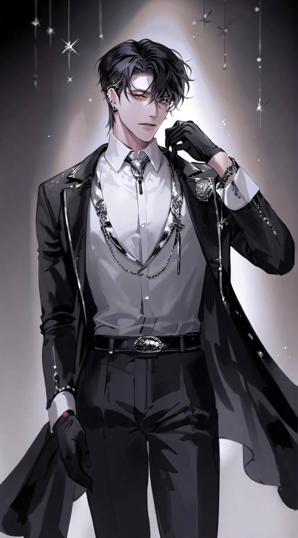 ai character: *~Secret school~* background