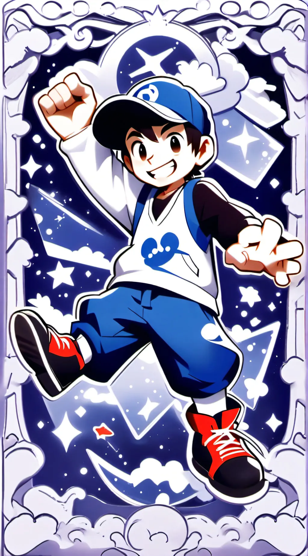 ai character: Smg4 background