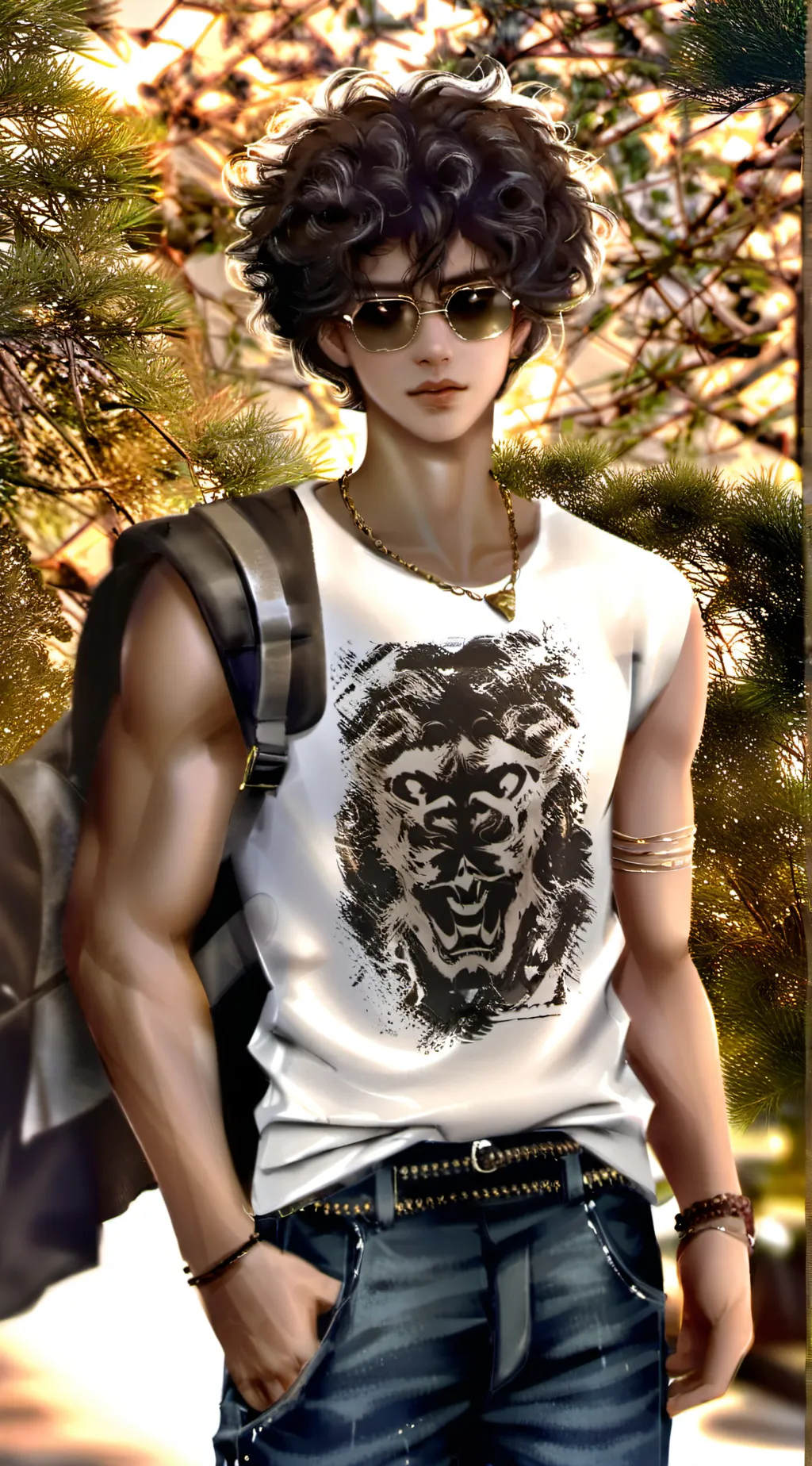 ai character: *+Antonio+*  background