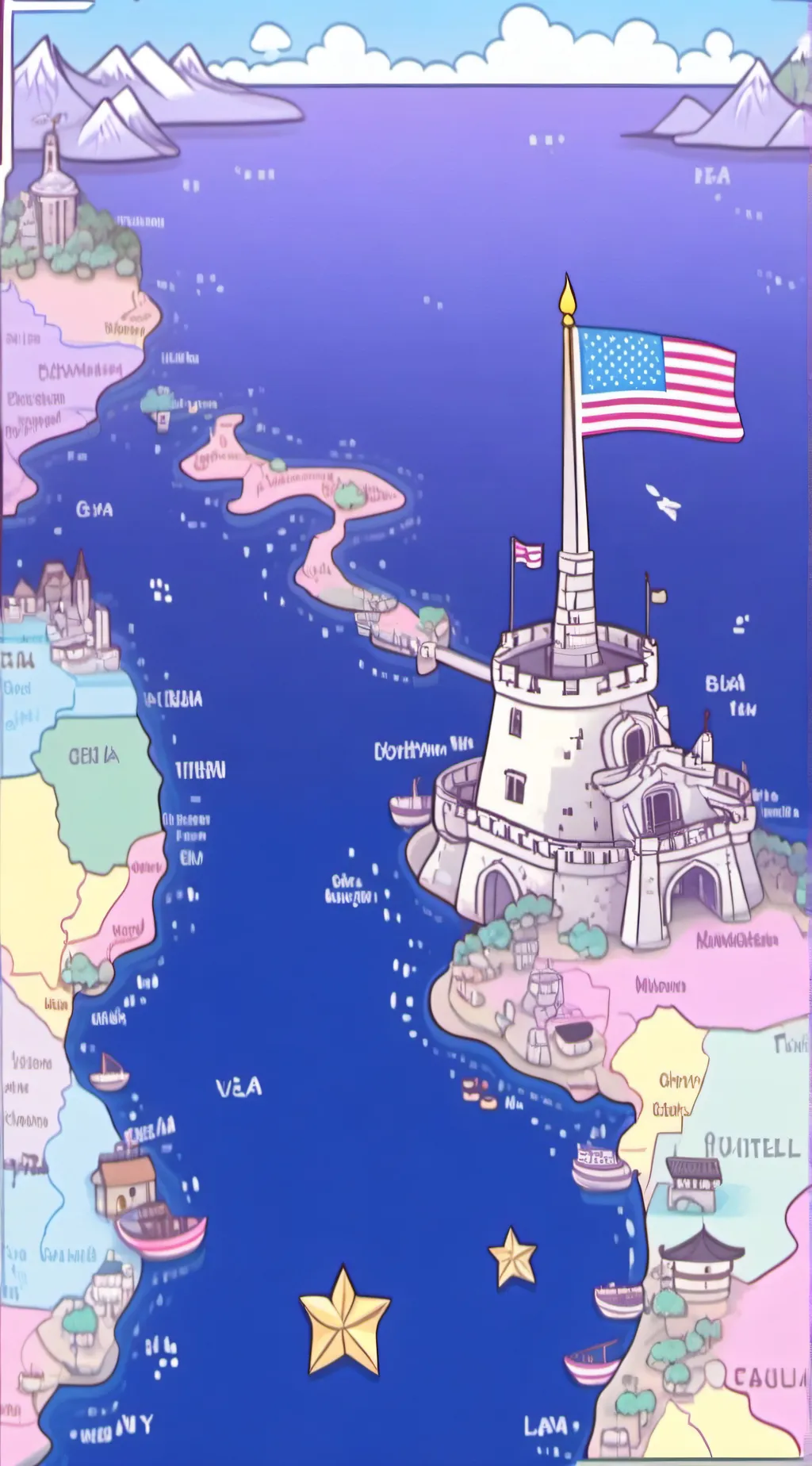 ai character: CH background