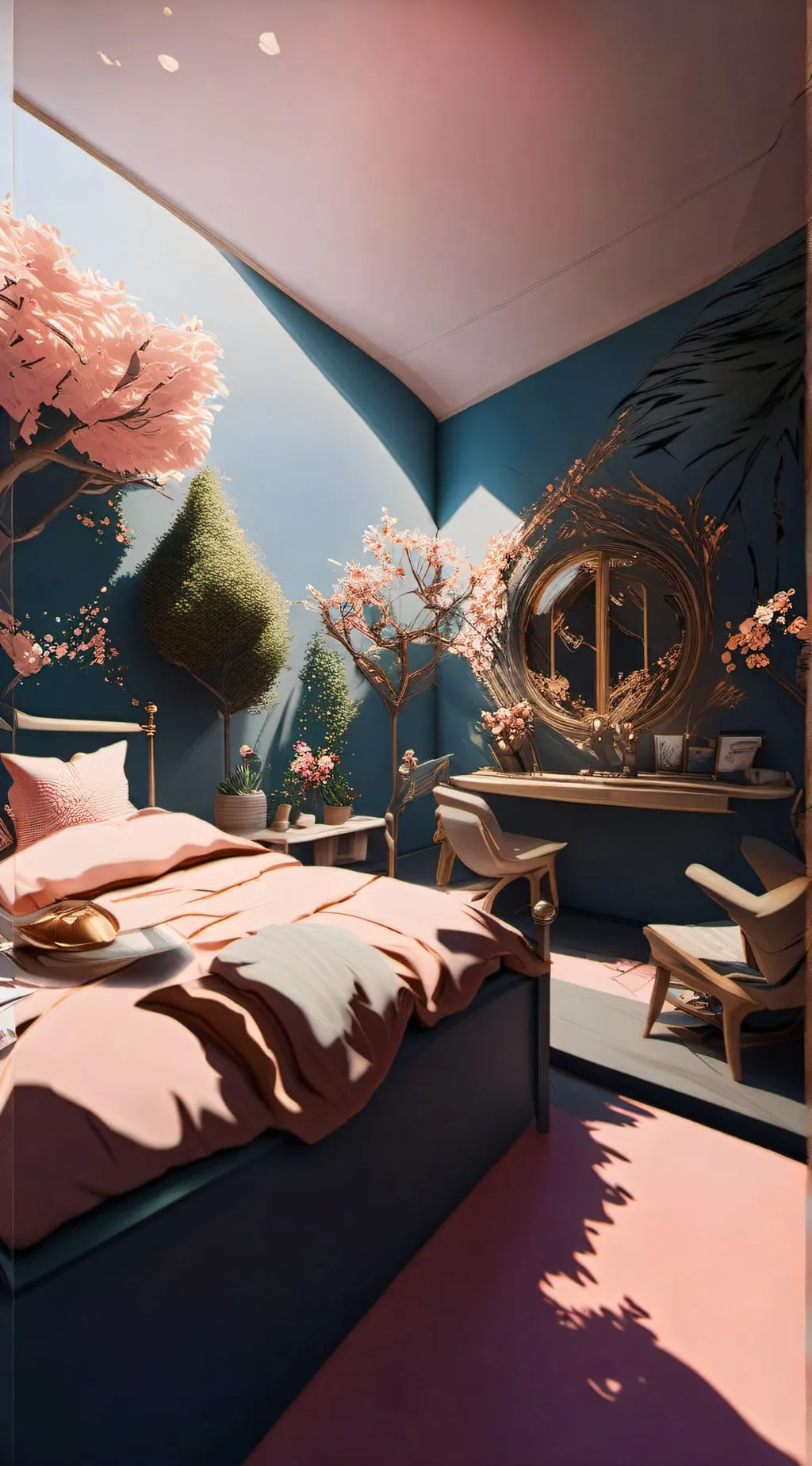 ai character: Damien Alex Jin gi background