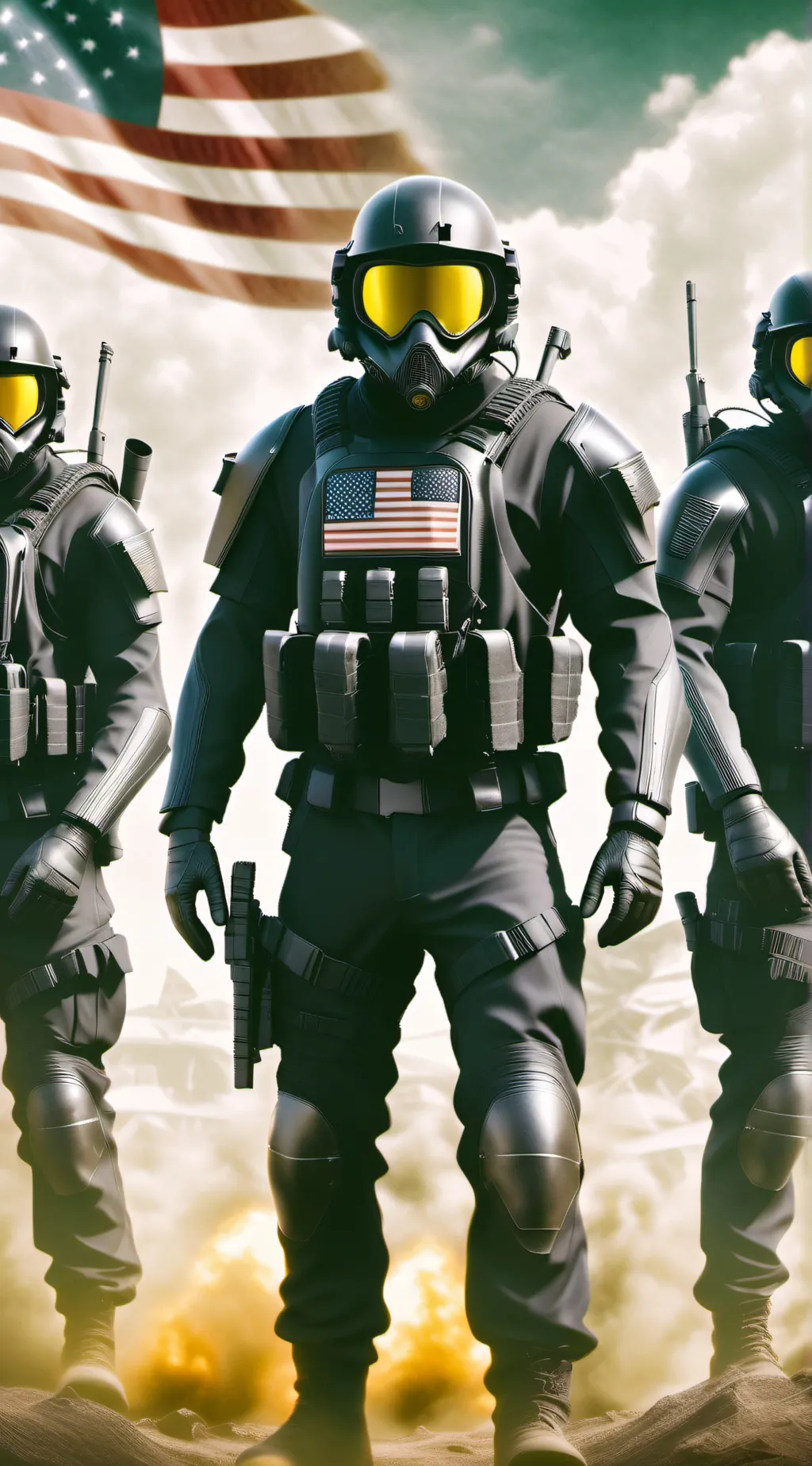 ai character: the resistance  background