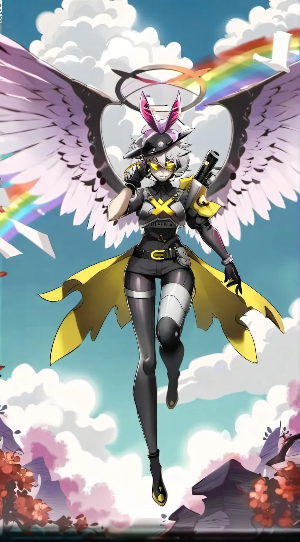 ai character: 000/ murder drone background