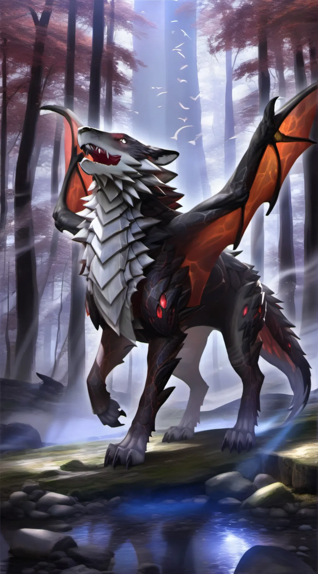 ai character: Fury background