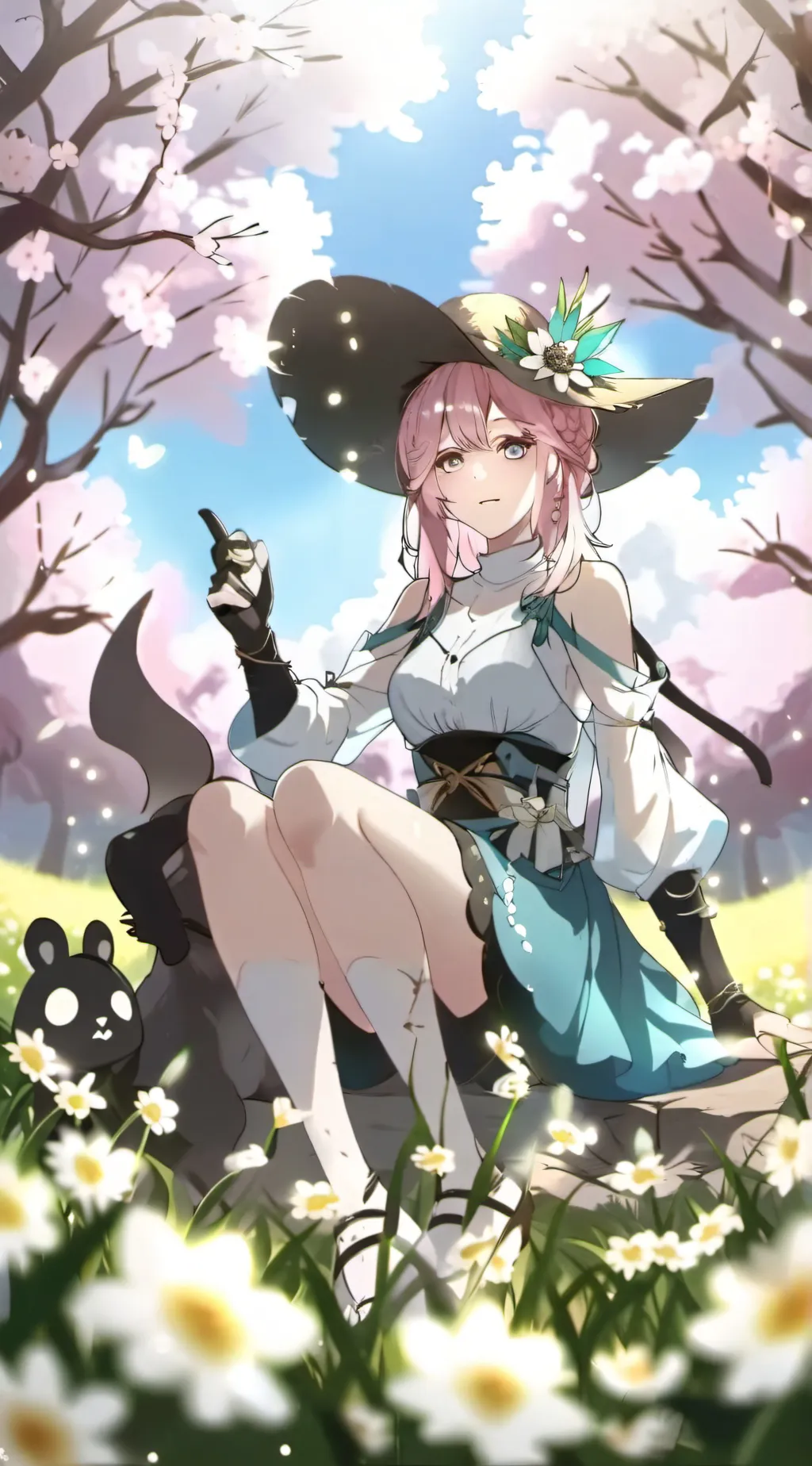 ai character: lilly background