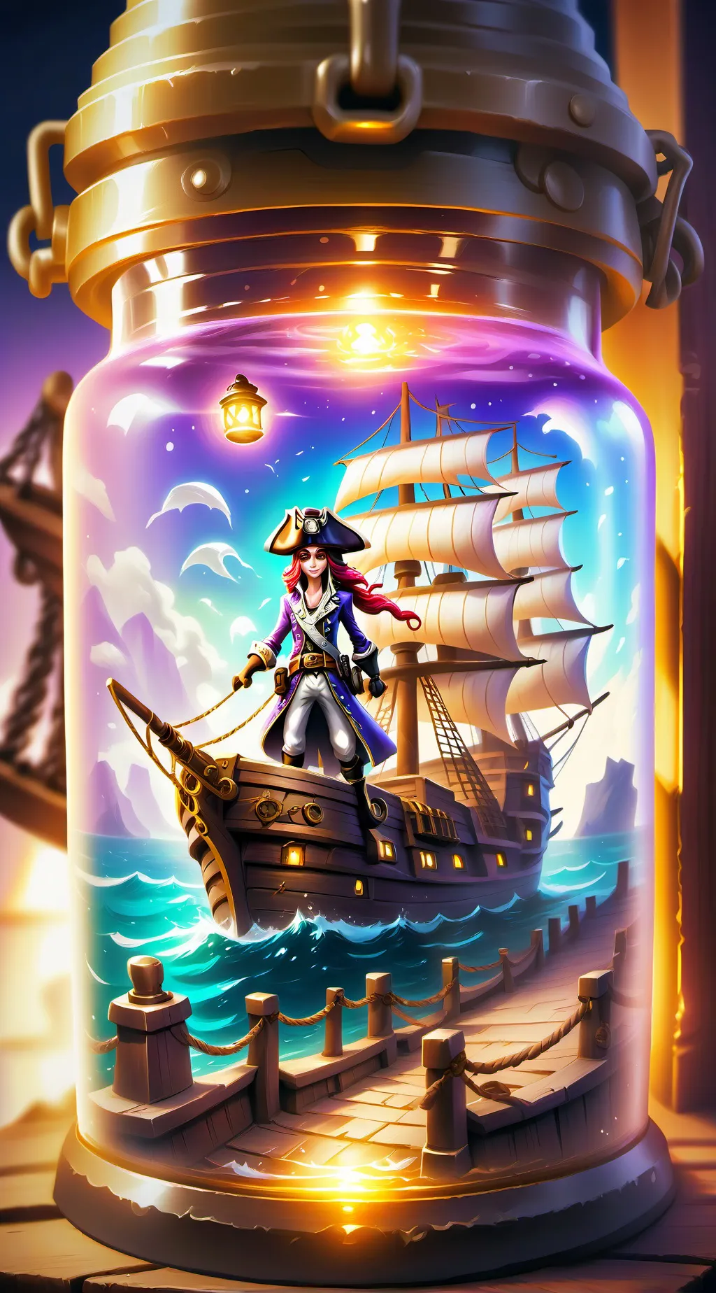 Talkie AI - Chat with Captain K. Crimson