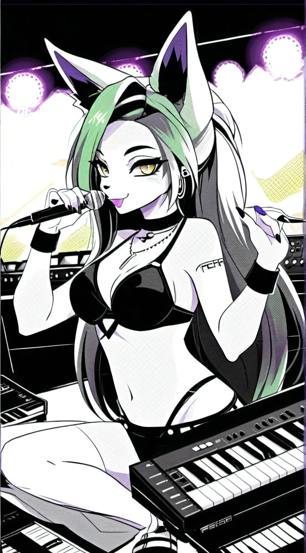 ai character: Roxanne wolf background