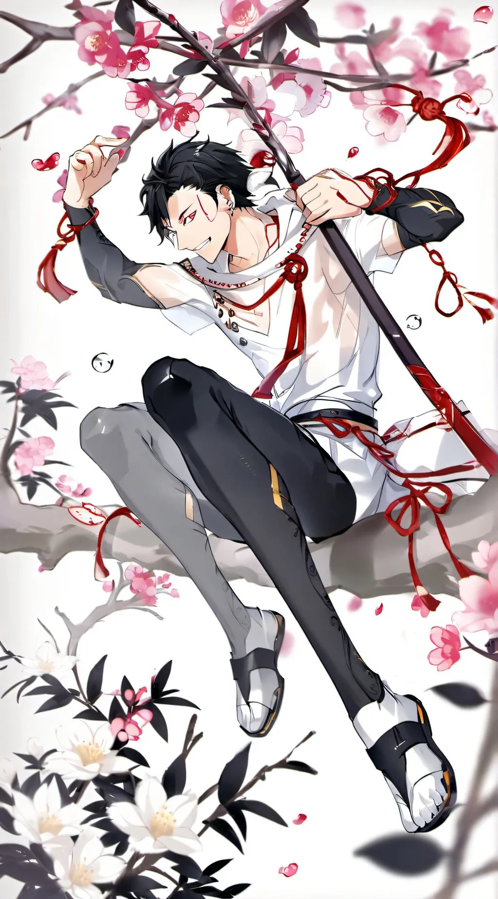 ai character: Sukuna  background