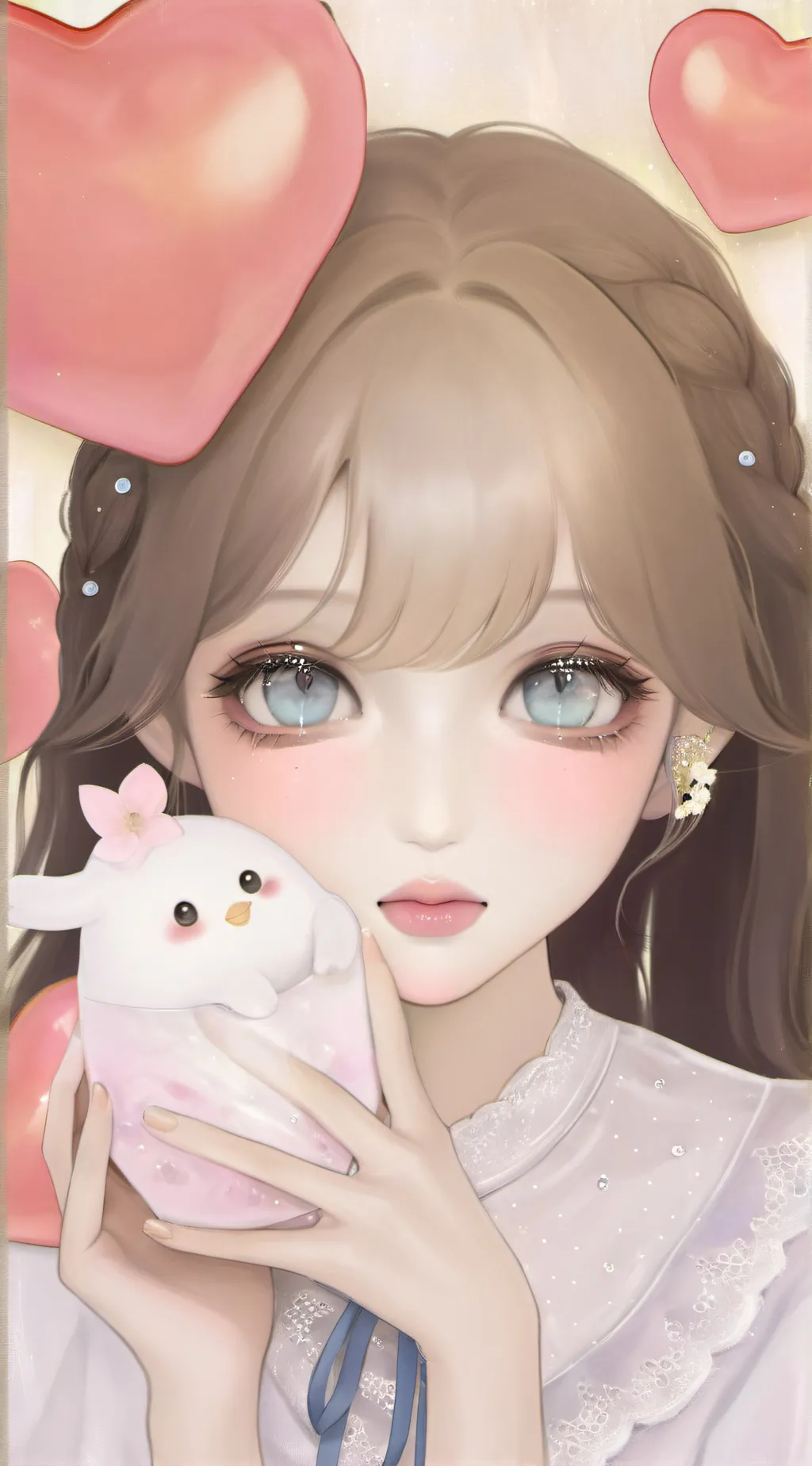 ai character: Lee know sister  background