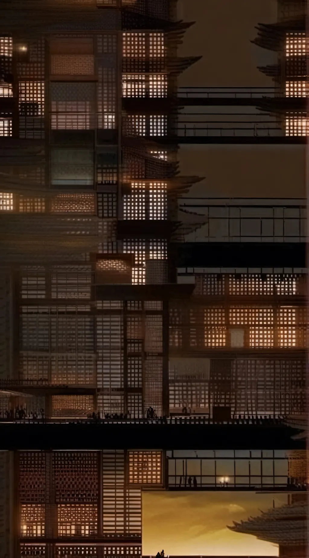 ai character: Infinity Castle mv background