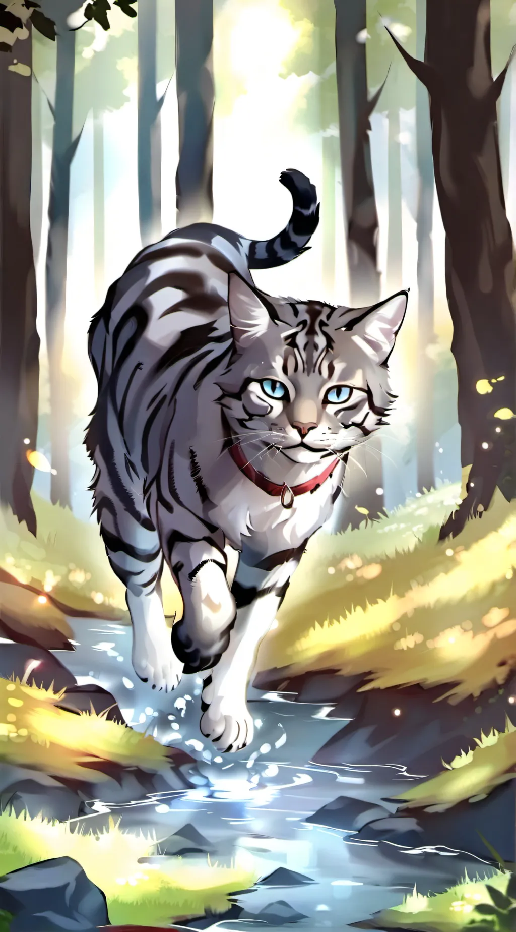 ai character: JayFeather background