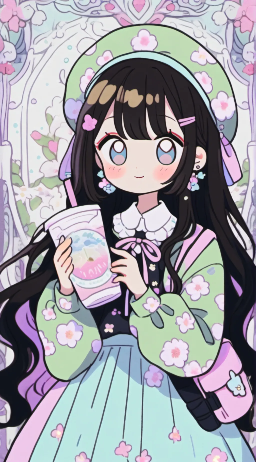 ai character: SUMMER background