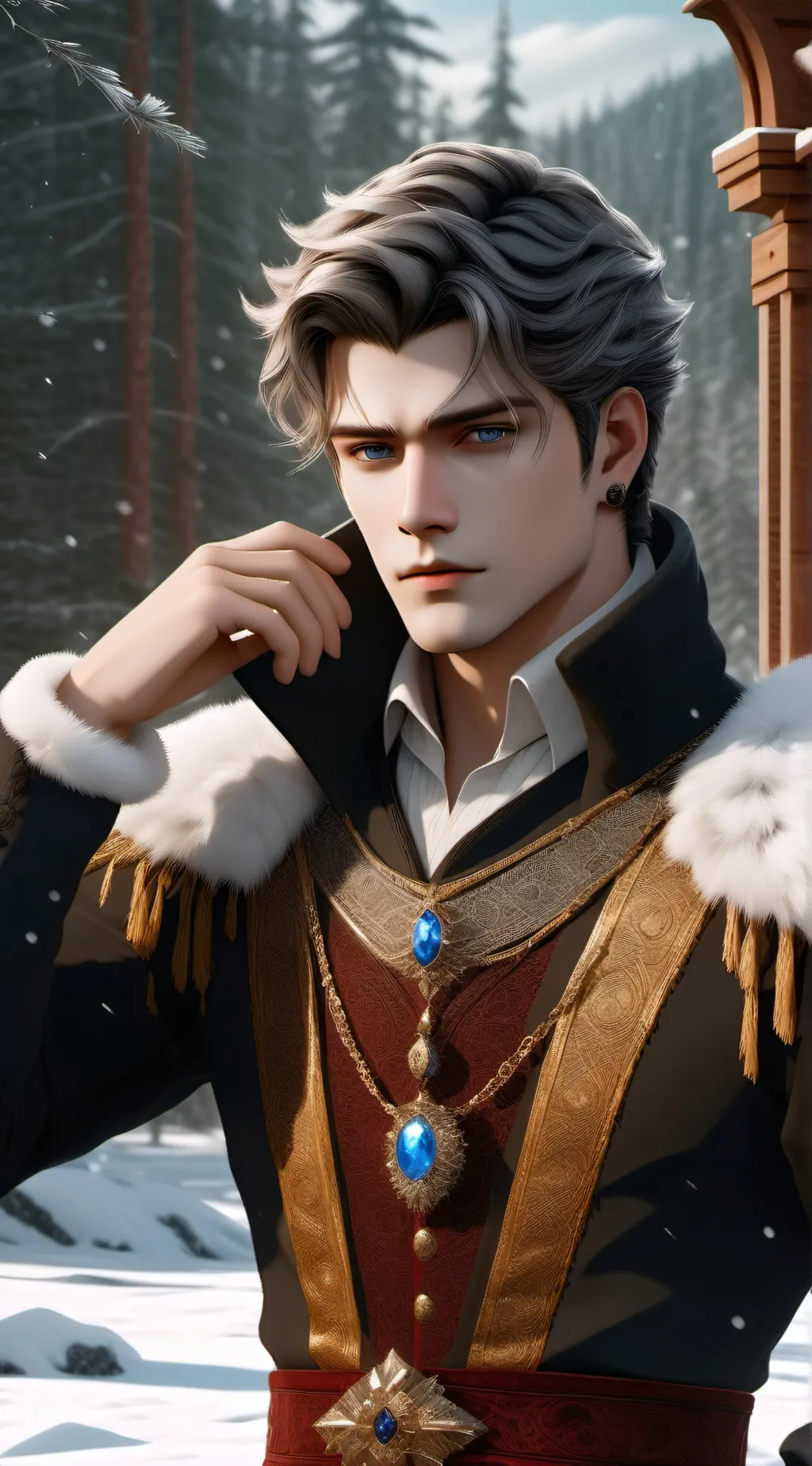 ai character: Magnus Damora background