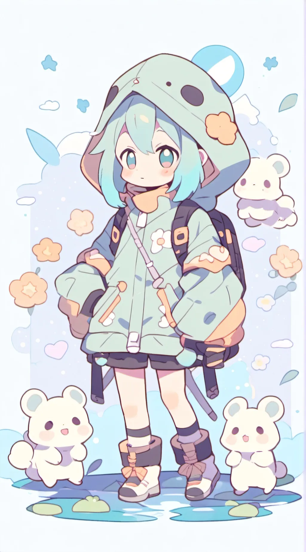 ai character: Malina and Colby background