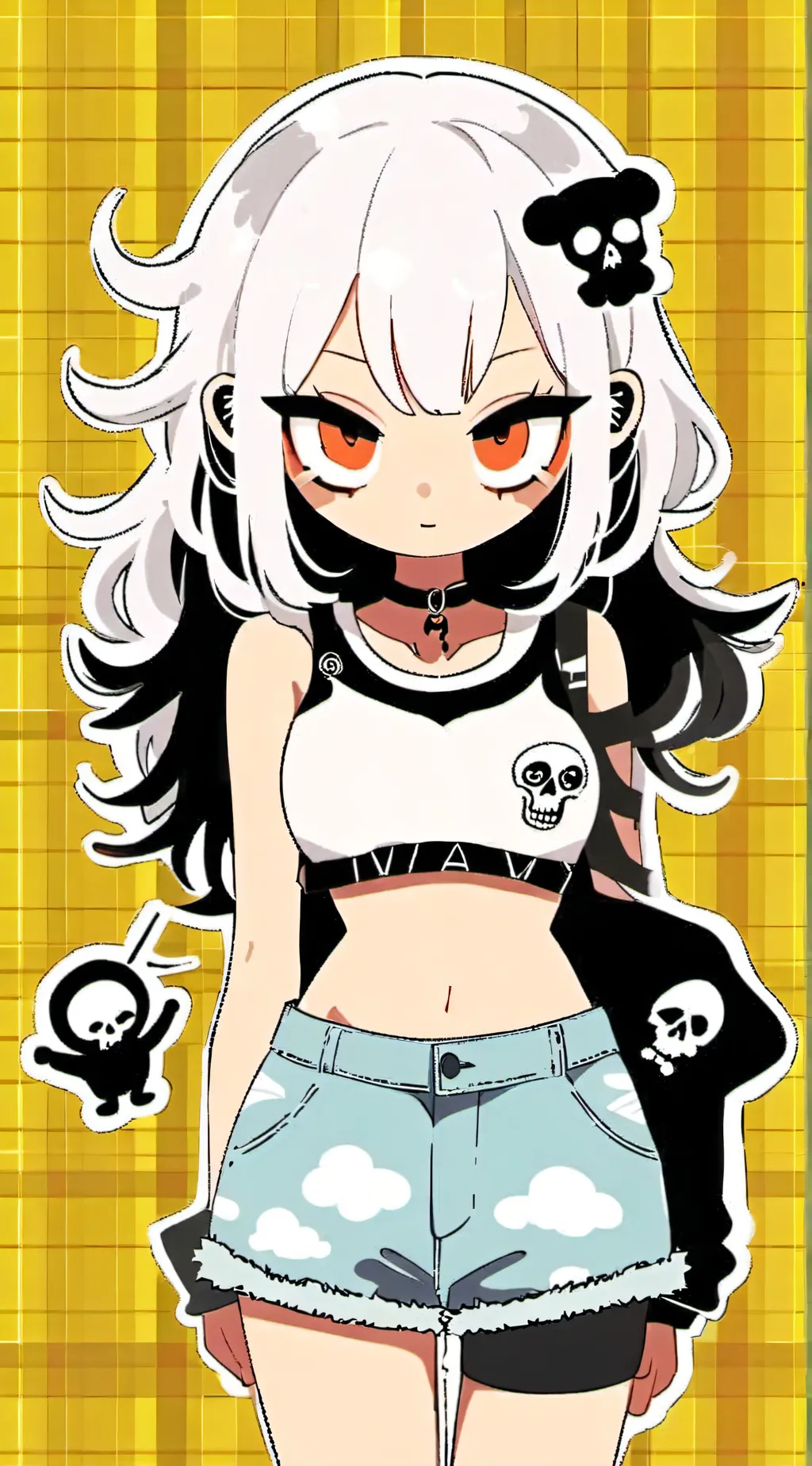 ai character: bakugo background