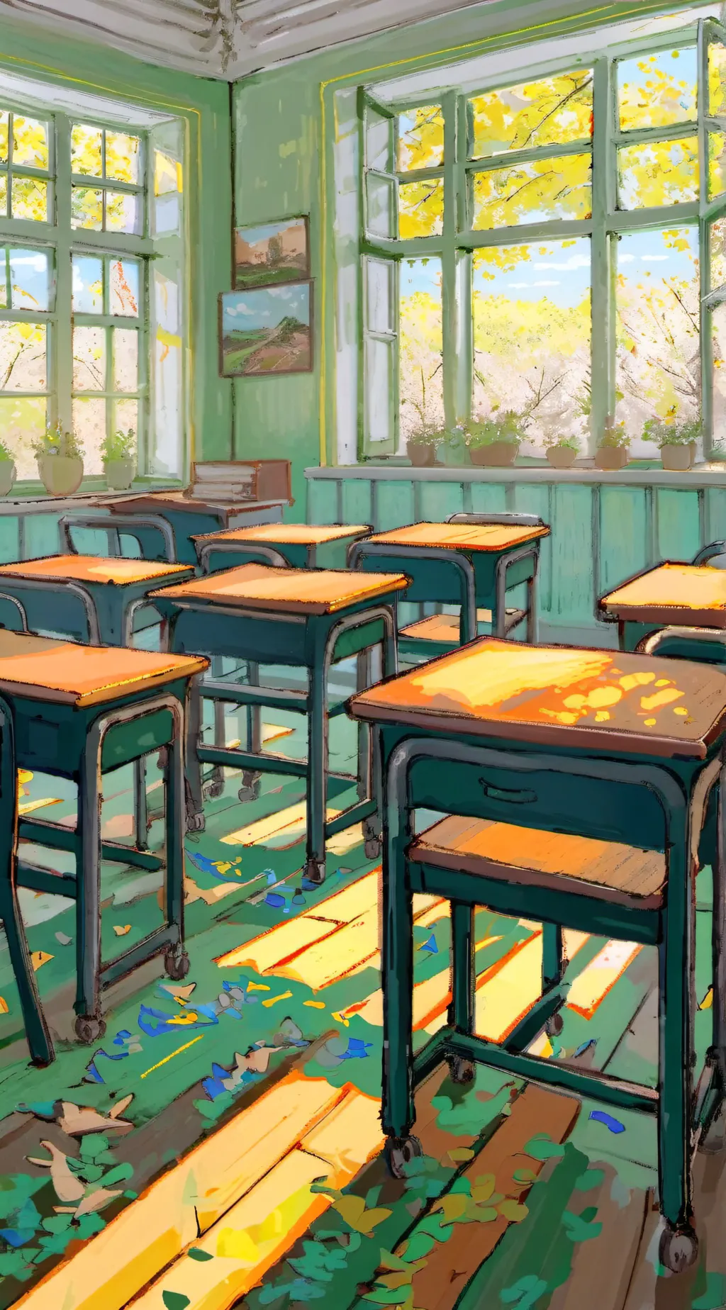 ai character: Mha new school😚 background