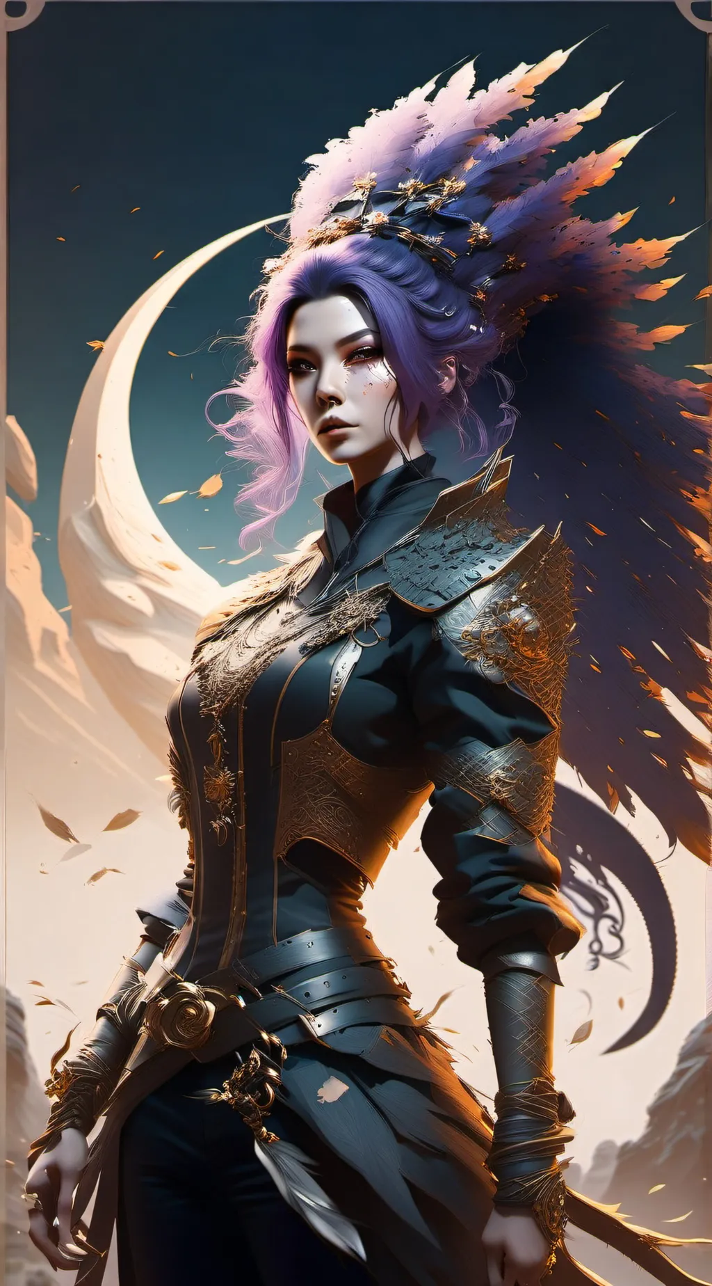 ai character: Evelyn background