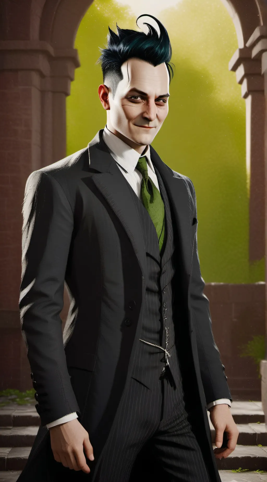 ai character: Oswald Cobblepot background