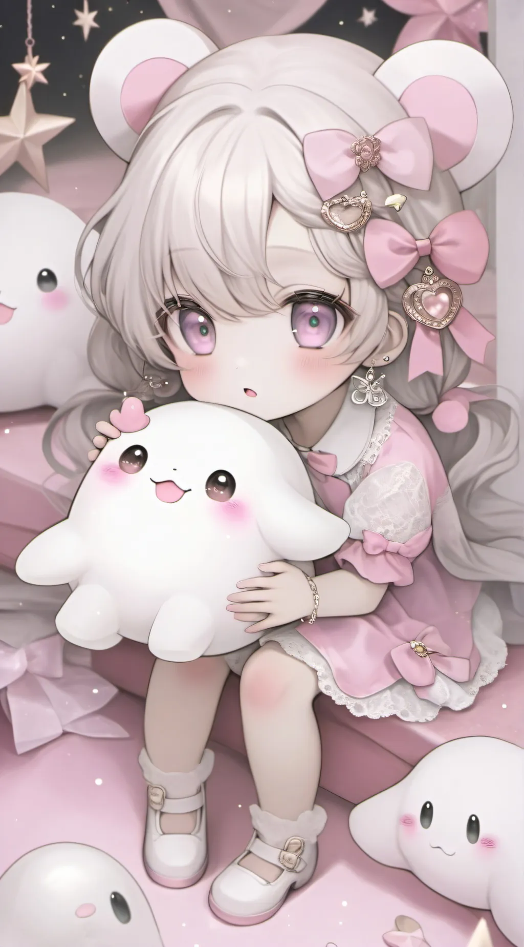 ai character: Lily ￼ background