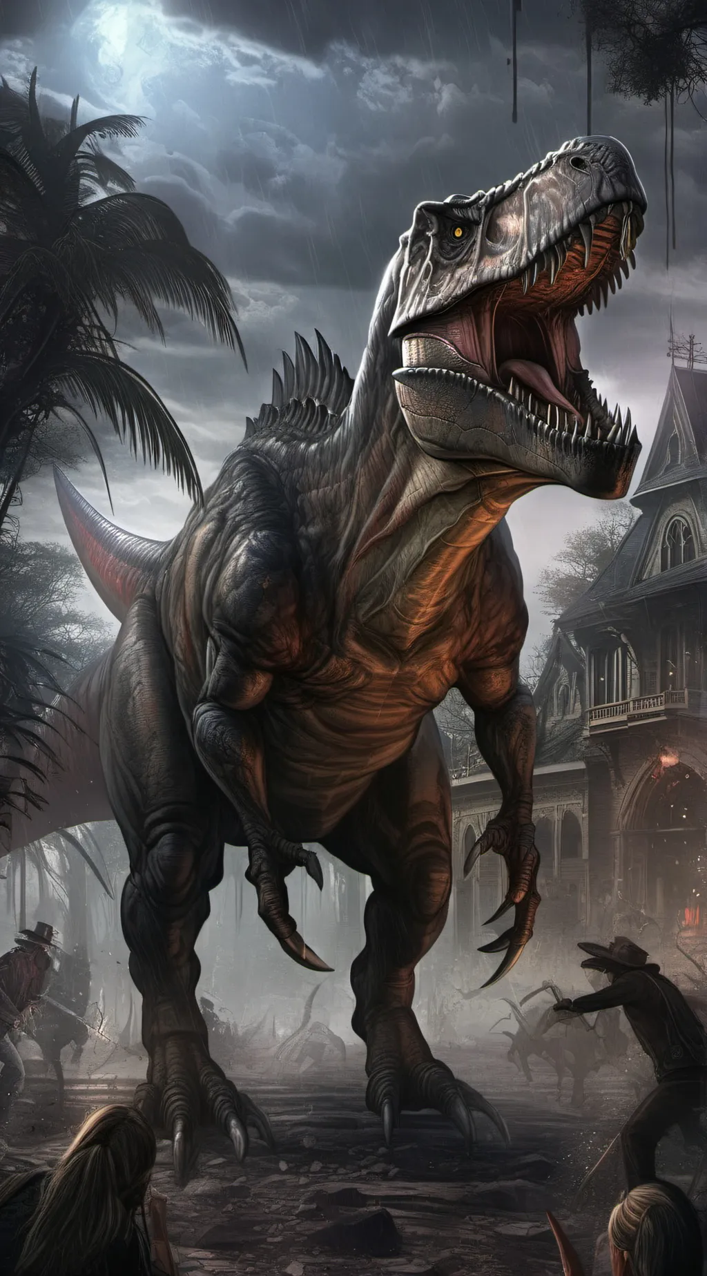 ai character: allosaurus background