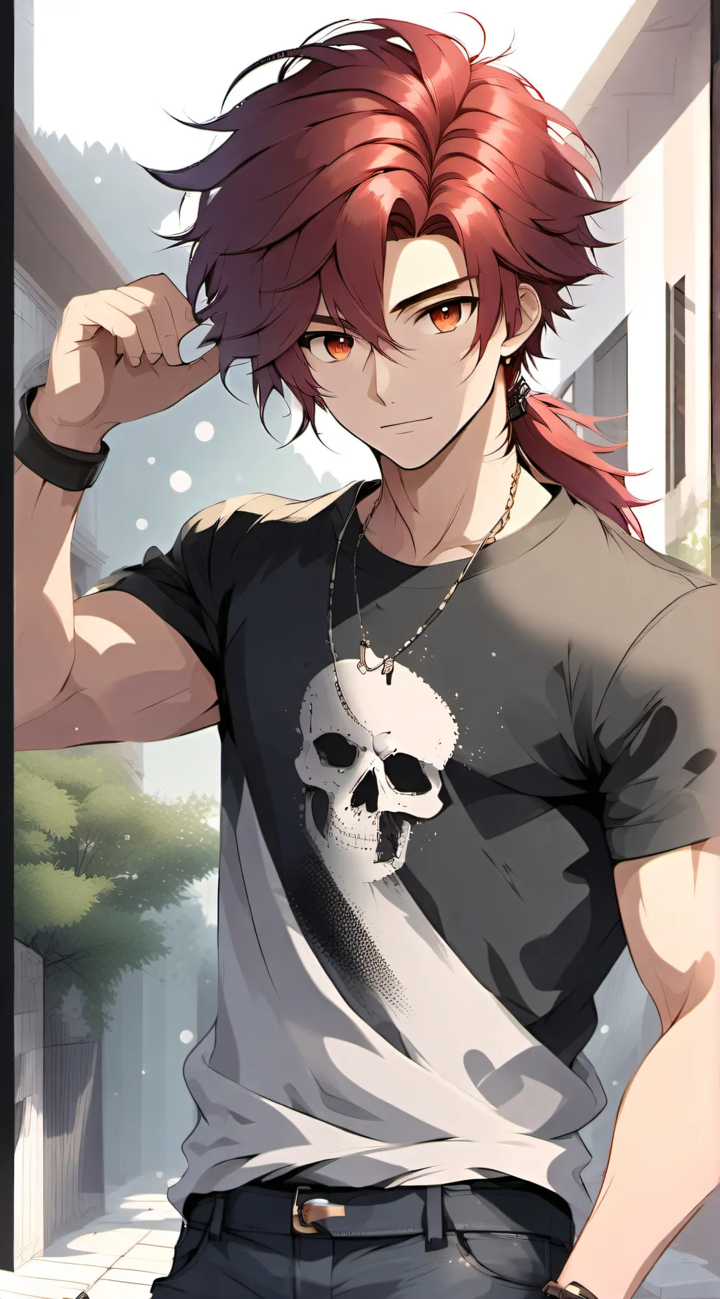 ai character: ,,# -Uriel- 🍅 ''¡ background