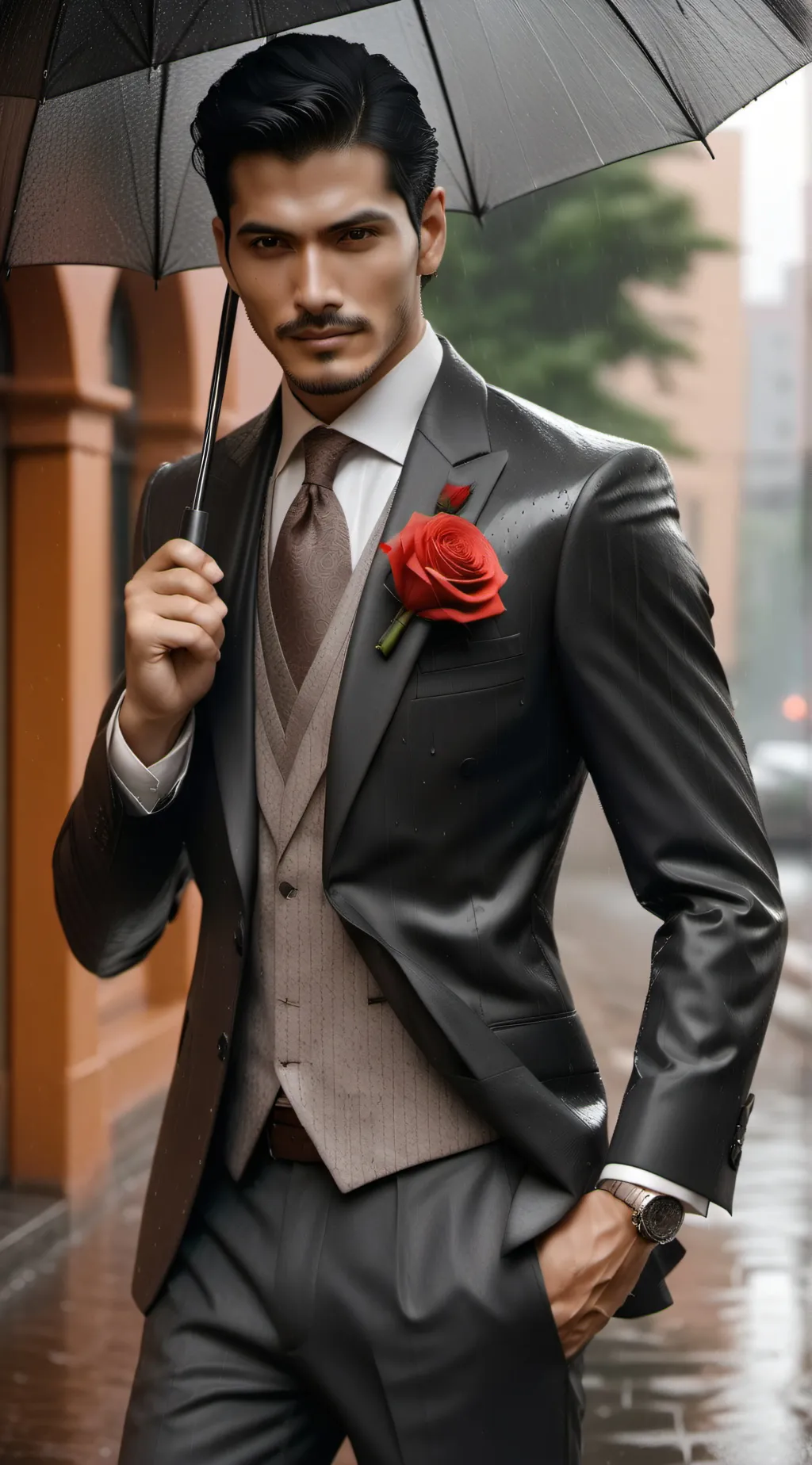 ai character: Angel  background