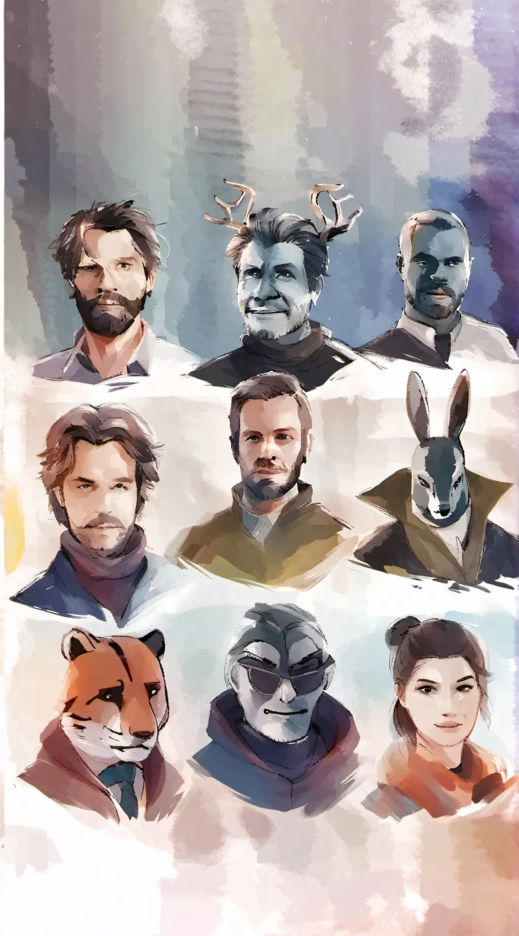 ai character: what SAMS adopts u background