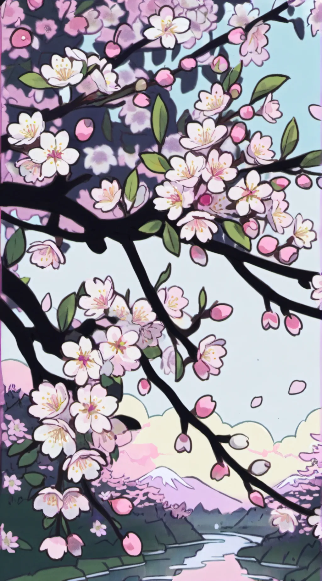 ai character: ☆HASHIRA☆ background