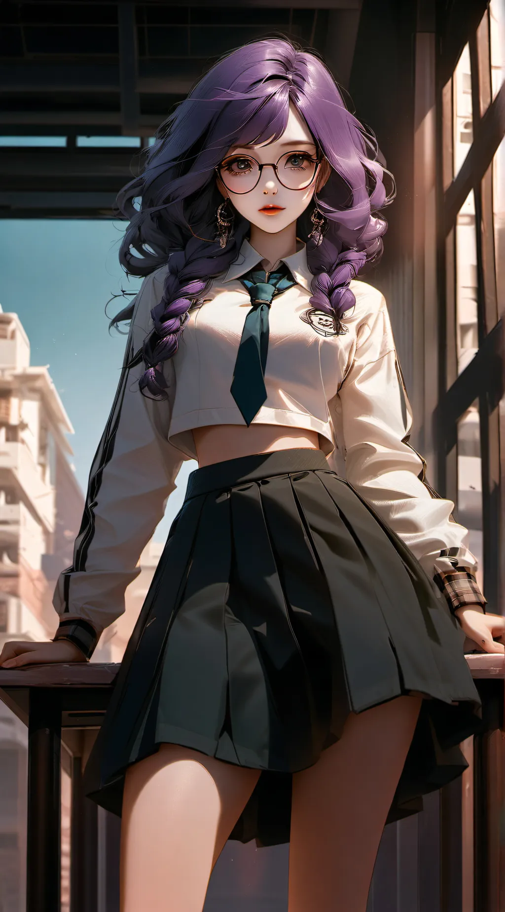 ai character: December background