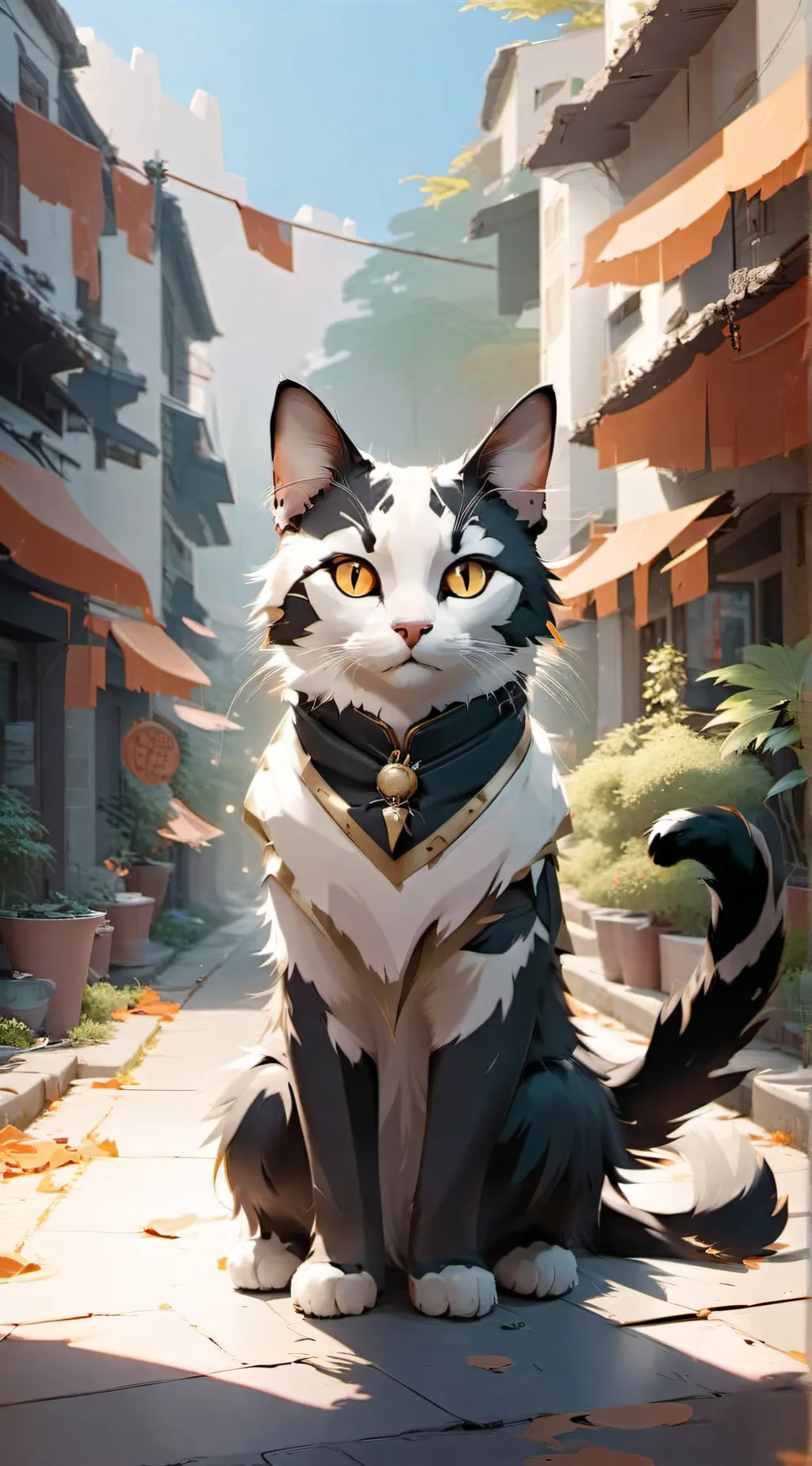 ai character: Snowclaw background