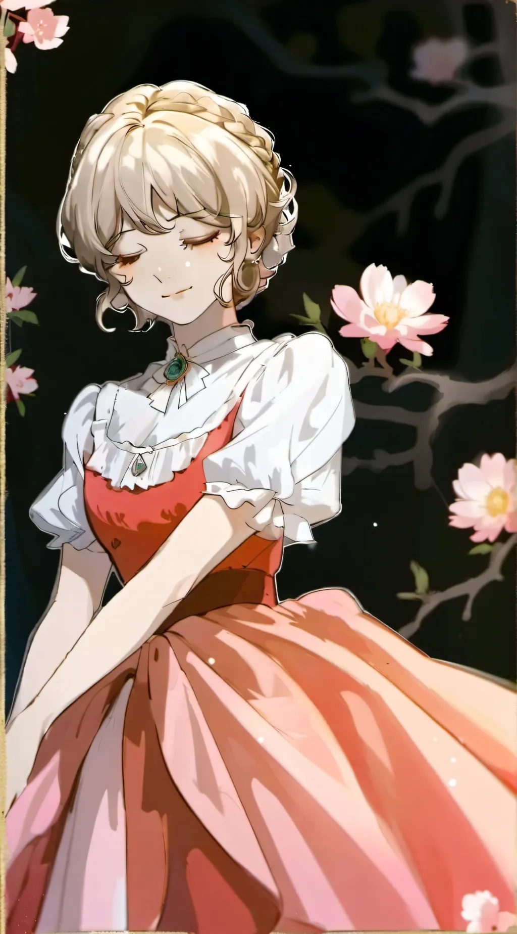 ai character: Lily background