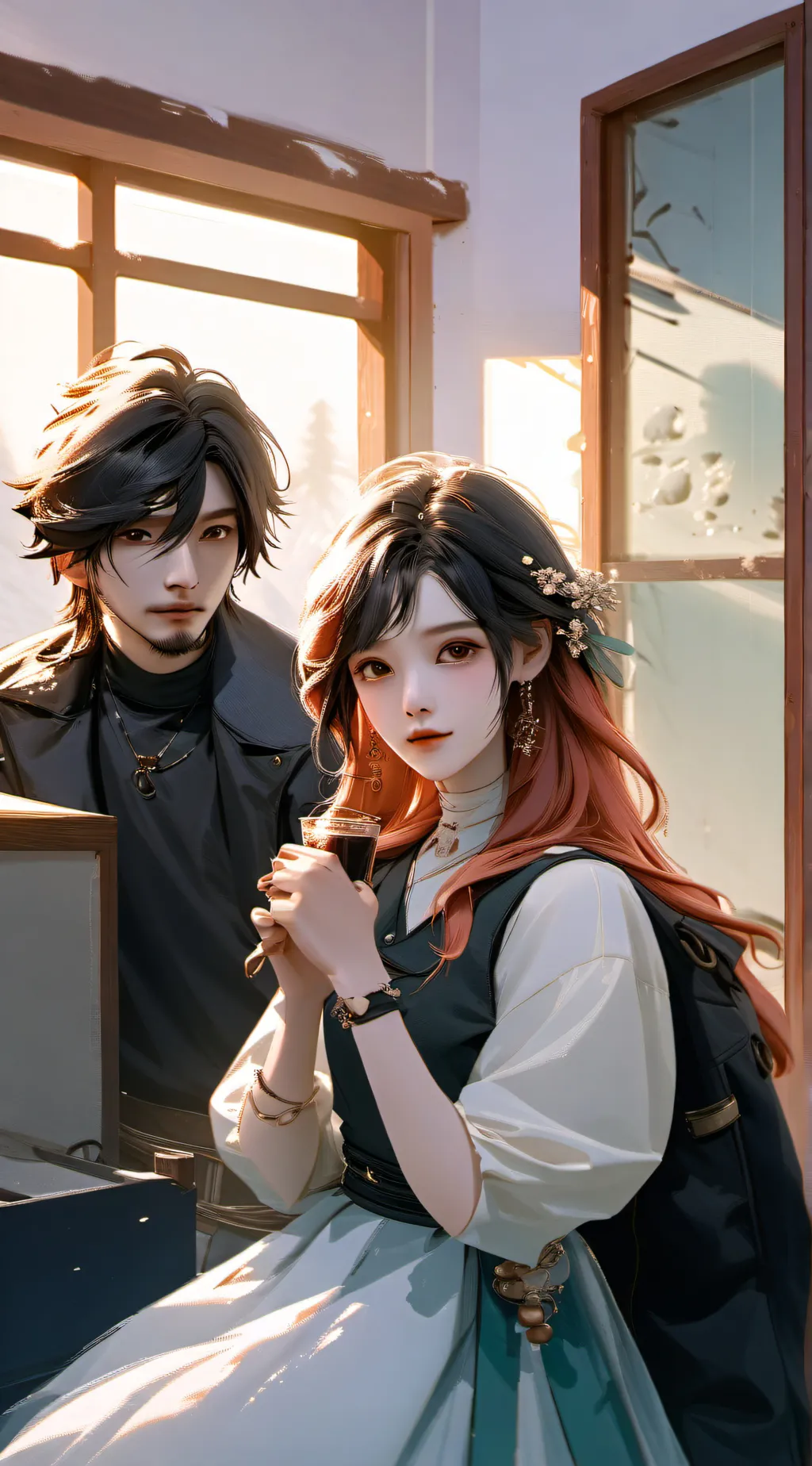 ai character: Mellkle background