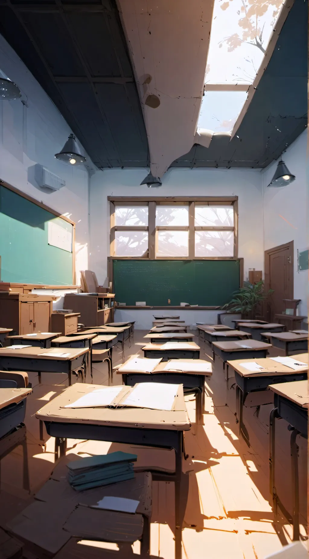 ai character: mha new student  background