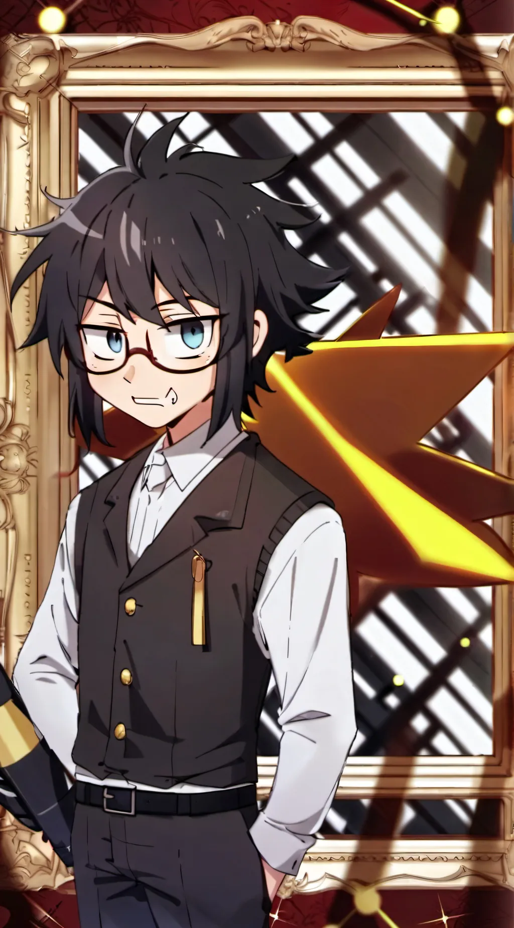 ai character: Maxwell background