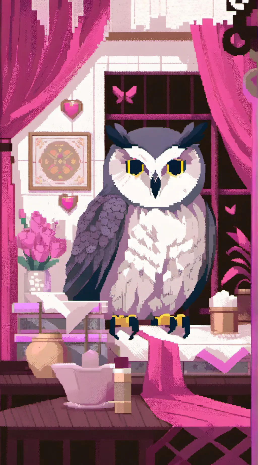 ai character: Stolas background