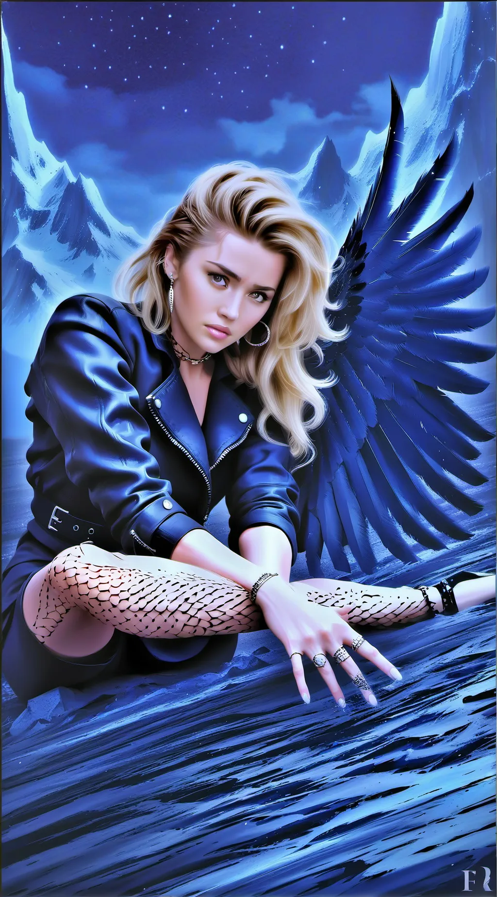 ai character: miley cyrus   background