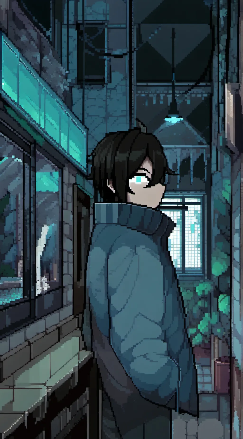 ai character: ♡Sebastian solace♡ background