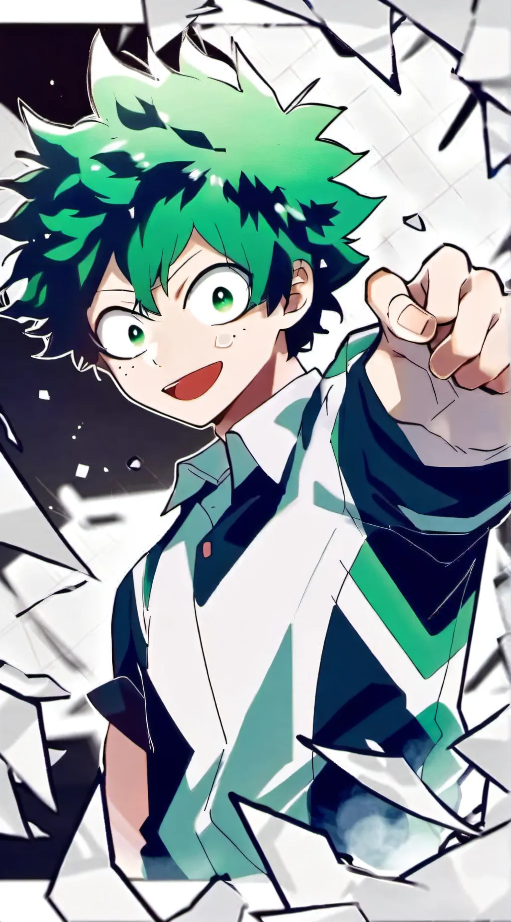 ai character: deku🥦 background