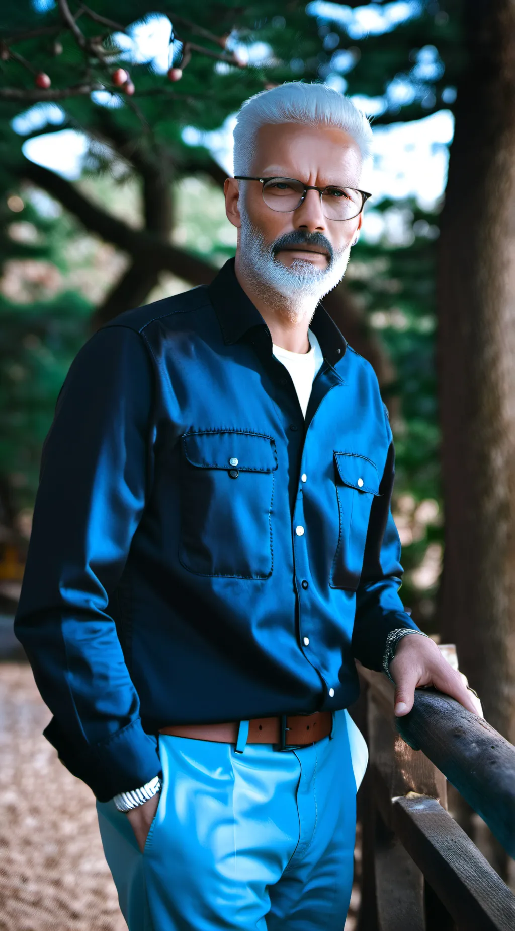 ai character: Leonardo background